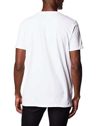 T-Shirt Aplique, Guess, Masculino, Branco, M