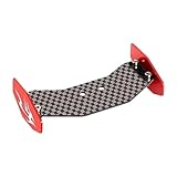 Colaxi RC Rear Wing Spoiler Replacement Easy Install Truck Supplies DIY Accessories Repairing Lightweight Replace Parts Carbon Fiber, Red
