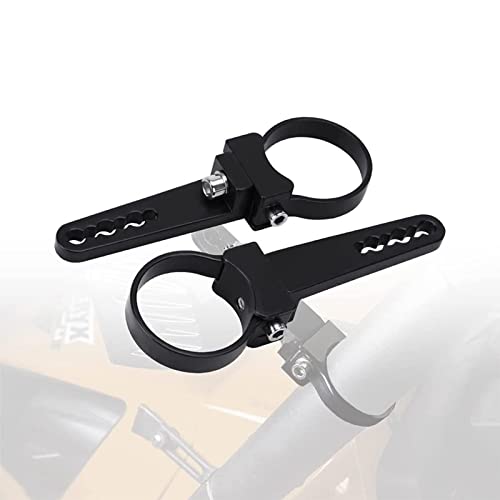 AUXMART Tube Clamps Mounting Brackets for LED Light bar Work Lights Fog Lights Off Road Lights Fit 2