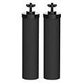 QXCIVR Water Purification Filter Replacement Black Purification Element BB9-2 Water Filter, Compatible, 2 Pack