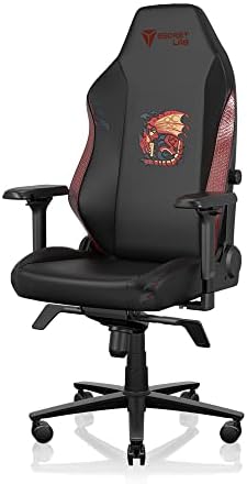 Secretlab TITAN Evo 2022 The Witcher Chair - Reclining - Ergonomic & Comfortable Computer Chair with 4D Armrests - Magnetic Head Pillow & 4-way Lumbar Support - Small - Brown - Hybrid Leather