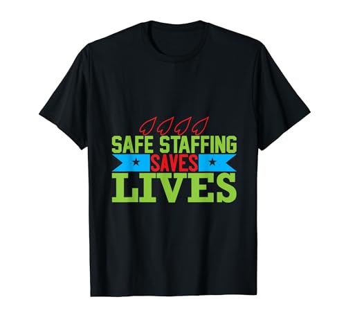 Grafische Unterstützung für sichere Personalbesetzung T-Shirt