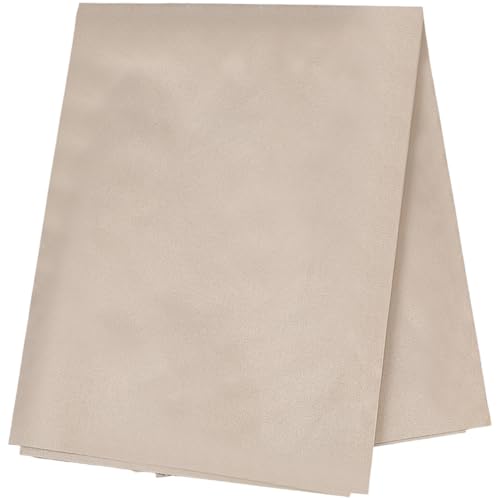 GORGECRAFT 138 * 51cm EMF Schutzgewebe Abschirmung Plain EMI RF Und RFID Abschirmung Kupfergewebe Faradayscher Käfig DIY Gehäuse Drahtlose Abschirmung Für WLAN Zellen RFID Schutz Lichtgrau