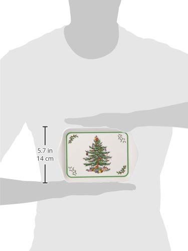 Spode 2011858338 3 Piece Melamine Mug & Tray Set, Green #TOP5