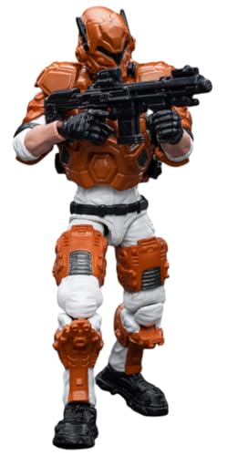 HiPlay JoyToy Collectible Figure: Army Builder Promotion Pack - 15 Action Figures, 1:18 Scale, Orange, 1:18 scale, 4.21 inches tall - Image 4