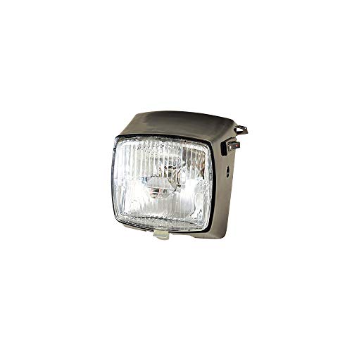 Optique phare cyclo Teknix 12V noir adaptable 103 Vogue éclairage puissant