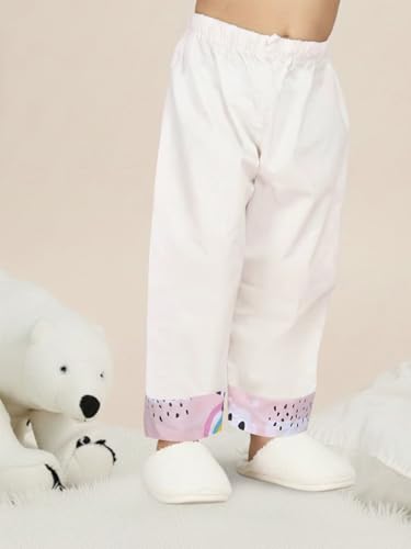 Image of POLKA TOTS Premium Cotton Night Wear for Boys & Girls | Traditional Kurta Pyjama Night Suit Set | Ultra-Soft & Breathable Nightwear for Toddlers & Baby | Kids Night Dress from Newborn to 8 Years