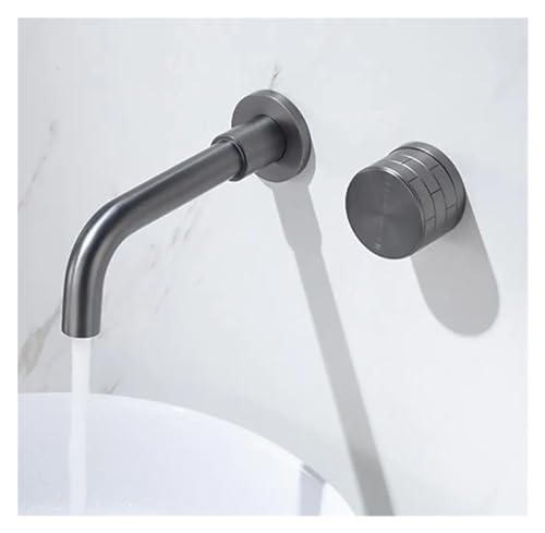 Robinet d'évier de cuisine avec bec pivotant pour eau chaude froide