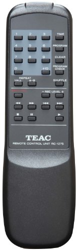 Teac CD Recorder, PLAYS & RECORDS CD, CD-R, and CD-RW Discs with Free Remote Control Included - Thumbnail 4