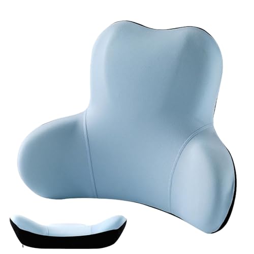 Oseczmut Cojín de respaldo de asiento de coche, soporte de respaldo de asiento de coche | Cojín de respaldo de asiento, cojín de apoyo lumbar de espuma,Almohada ergonómica de soporte lumbar y