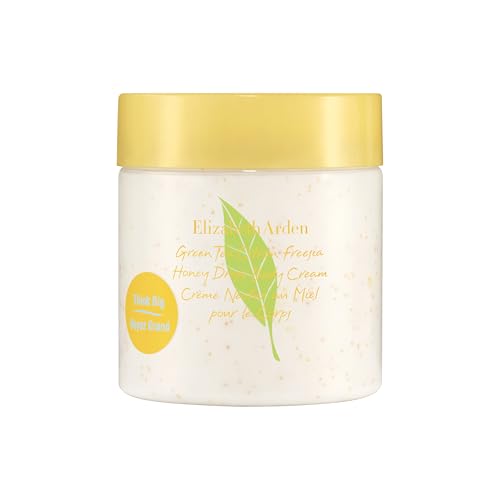 Elizabeth Arden Green Tea Honey Drops, Feuchtigkeitsspendende Body Cream mit einer Mischung aus Früchten, Blumen und natürlichen, recycelten Inhaltsstoffen, 500 ml