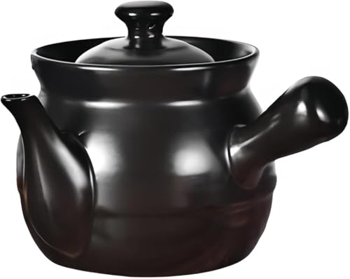 Qfmr ���퐻 ��e�� �K�X/IH�Ή� ���� ������|�b�g �ϔM���� �y�� ������ ����� ��V�� �ӂ��t�� �{��?�� �n�[�u�e�B�[ �ύ��ݓ� (�u���b�N,2200ml)