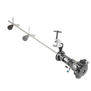 DunleyMin 50 Gallonen Pneumatischer Rührer 1/2 HP LuftmischerPneumatischer Farbmischer Pneumatischer Farbmischmaschine RüHrstab FarbrüHrer BetonrüHrer EstrichrüHrer