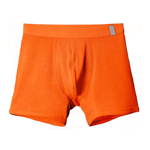 Mens Underwear Merino Wool 3D Boxer Brief Japan Soft Breathable Anti-Odor Tencel Outdoor Sports Hiking Travel