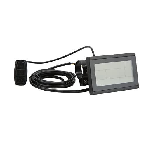 CHICIRIS Controlador elétrico de bicicleta, controlador 30A, caixa de metal conveniente, visor LCD3,