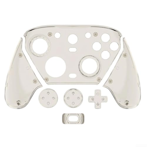 Coque rigide en PC pour GameSir G7 Pro avec protection imperméable transparente et accès direct à toutes les commandes (gris transparent)
