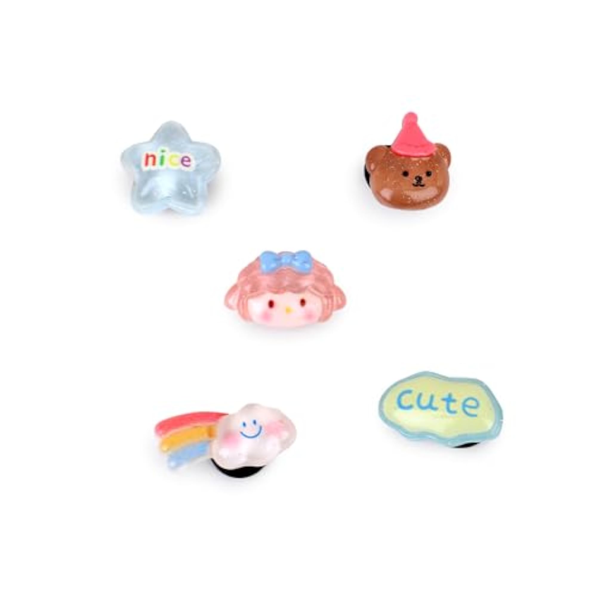 Shoe Charms Pack of Characters for Clogs Decoration