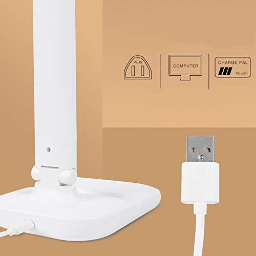 Klappbare LED-Schreibtischlampe, Schüler lesen wiederaufladbare USB-Schreibtischlampe – Bild 6