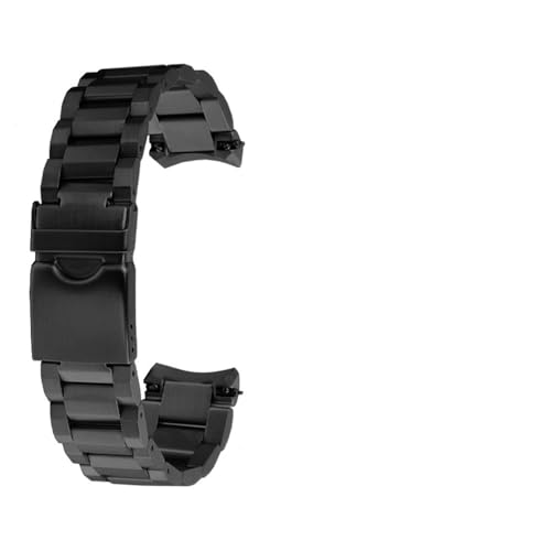 Bracelet acier inoxydable 22 mm de montre masculin T125 finitions Black