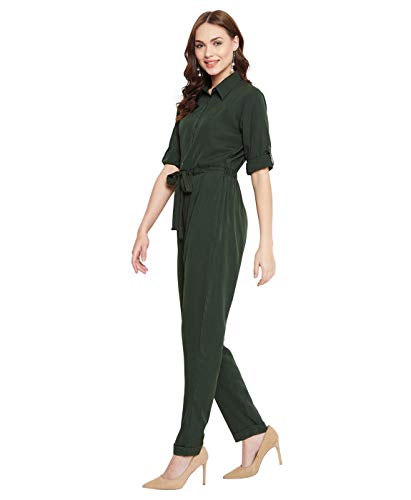 Image of Uptownie Lite Women's Green Maxi Jumpsuit