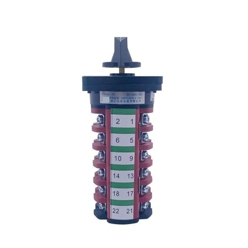 Interruptor multipaso para solucionar fallos de fase en conmutación manual de 40A 3