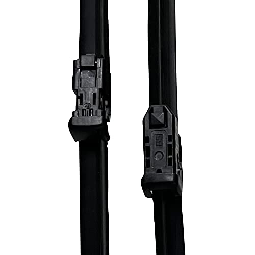 Image of Oshotto Frameless (O.E.M Type) Wiper Blades Compatible with Volvo S-80 (24 inch / 20 inch)