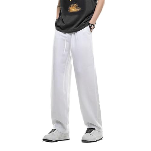 Summer Thin Men's Pants Chinese Style Cotton and Linen Casual Trouser