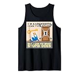 Schlüsseldienst Schlosser Schlüssel Schlüsselnotdienst Tank Top