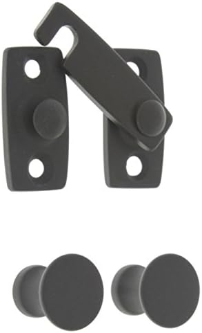 IDHBA 21021-10B Professional Grade Quality Solid Brass Shutter Bar Kit, Oil-Rubbed Bronze