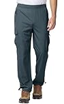 YSENTO Mens Quick Dry Walking Hiking Trousers Outdoor Lightweight Breathable Trekking Work Trousers with Zip Pockets(Cold Grey,M)