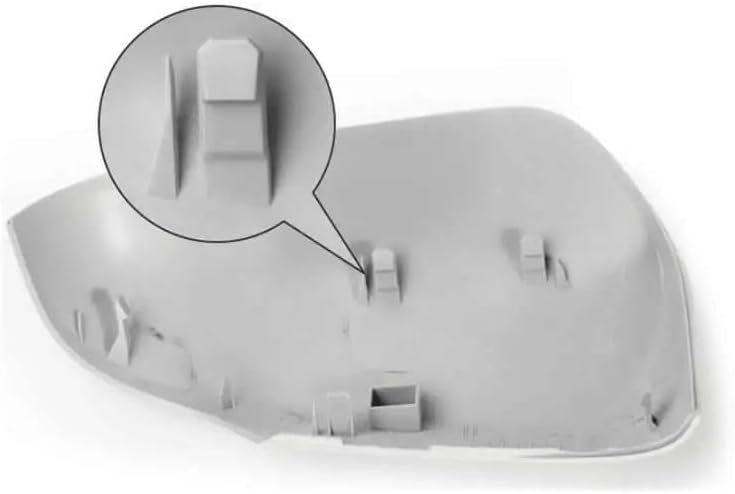 Door Wing Mirror Cover for Corolla 2014 2015 2016 2017 2018 Car Accessories Rearview Mirrors Cover Rear View Mirror Shell Housing (1pcs Pearl White R)