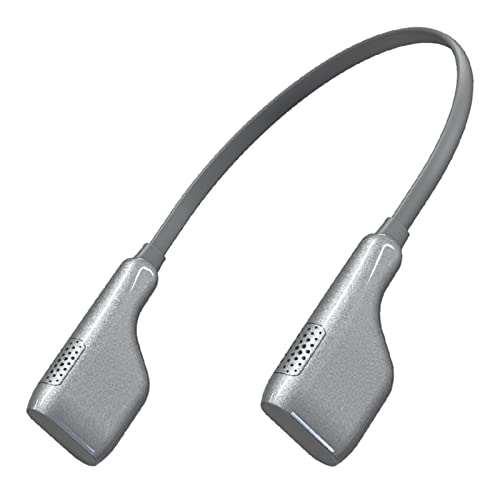 FXNFXLA Purificador De Aire De Aniones Para Colgar En El Cuello, Limpiador De Aire USB Portátil, Purificador De Aire Personal De Bajo Ruido, Para El Hogar, La Oficina Y El Exterior,A