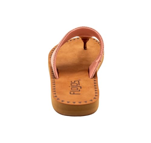 Image of Flojos Grace Women's Hooded Thong Sandal, Tan Artisan