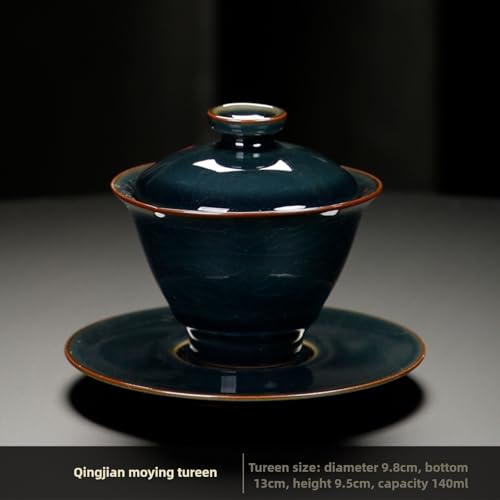 Gaiwan en céramique artisanale chinoise, l'élégance du thé Kungfu
