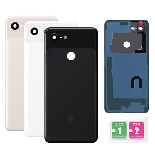 Back Panel Replacement with Camera Lens Installed for Google Pixel 3, Pink