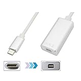 Der beste Meeting-Assistent für das Macbook Pro --- USB 3.1 Typ c zum Mini DisplayPort Adapter ermöglicht es Ihnen, Ihr MacBook Pro 2017/2016 Display auf Ihrem Mini DisplayPort & DP-fähigen Projektor oder Display zu spiegeln. Tragbare Design: benötigt keinen kräftigen Adapter.