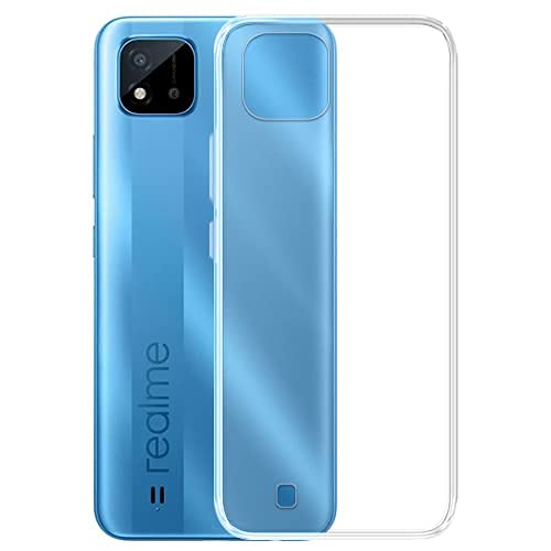 Amazon Brand - Solimo Back Cover Case for Realme C20 / Realme C11 2021 | Compatible for Realme C20 / Realme C11 2021 Back Cover Case | 360 Degree Protection | Soft and Flexible (TPU | Transparent) (B098B89JSP) Amazon Price History, Amazon Price Tracker