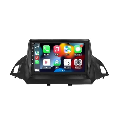 Sistema de navegación para automóviles Estéreo para Coche Android 12, Wi-Fi, Bluetooth, 9, Radio GPS con Reproductor para Ford para Escape para Kuga