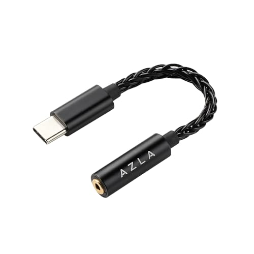 Ak-JP オーディオアダプタ 1本 ブラック Amazon.co.jp: AZLA Smart DAC A100 Black [Type-C to 3.5mmジャック