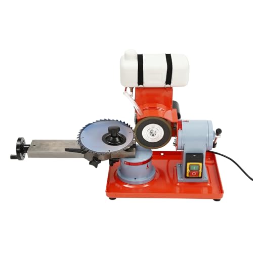 Máquina afiladora de 2850 RPM para renovar los discos de corte en trabajos de carpintería