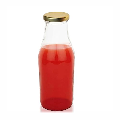 Image of Pure Source India Glass Bottle, 500ml, Set of 3, Clear