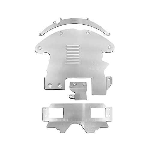 Anti-Theft Cat Shield Compatible With 2010-2015 Toyota Prius Gen 3 By Miller Cat, 304 Stainless Steel Catalytic Converter Protection - Includes Tamper-Proof Security Screws #TOP24