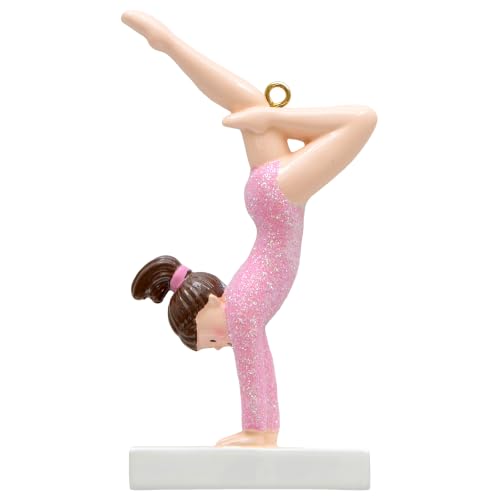 MAXORA Gymnast Girl Christmas Ornament