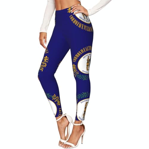 Leggings de compresión estampados mallas suaves Kentucky mujer ropa deportiva