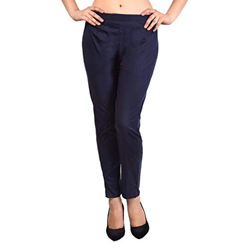 Image of SriSaras Women's Premium Cotton Trousers /Pants