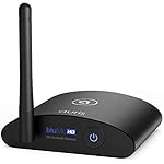 Auris-Blume-HD-Long-Range-Bluetooth-50-Music-Receiver-Hi-Fi-Wireless-Audio-Adapter-with-Audiophile-DAC-aptX-HD-for-Streaming-to-Home-Stereo-AV-Receiver-or-Stereo-Amplifier