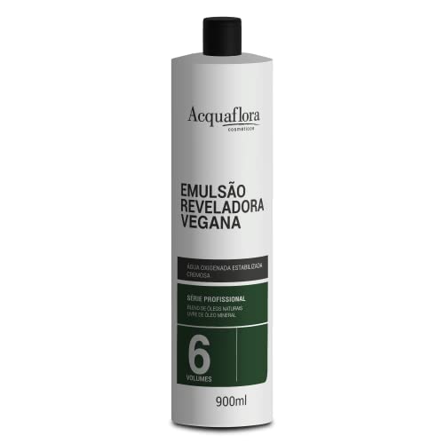 Acquaflora Emulsao Reveladora Vegana 06Vol 900Ml