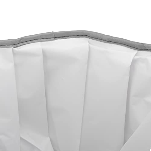Tina para remojar pies plegable gris ligera y portátil miniatura 6