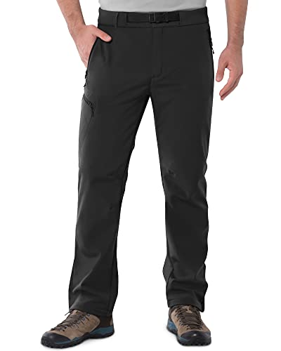Outdoor Ventures Men's Fleece Snow Pants with Pockets