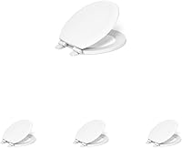 Vista 17 de KOHLER Stonewood Quiet-Close, Asiento de inodoro redondo de cierre suave, madera duradera, fácil instalación, ajuste universal, elementos esenciales